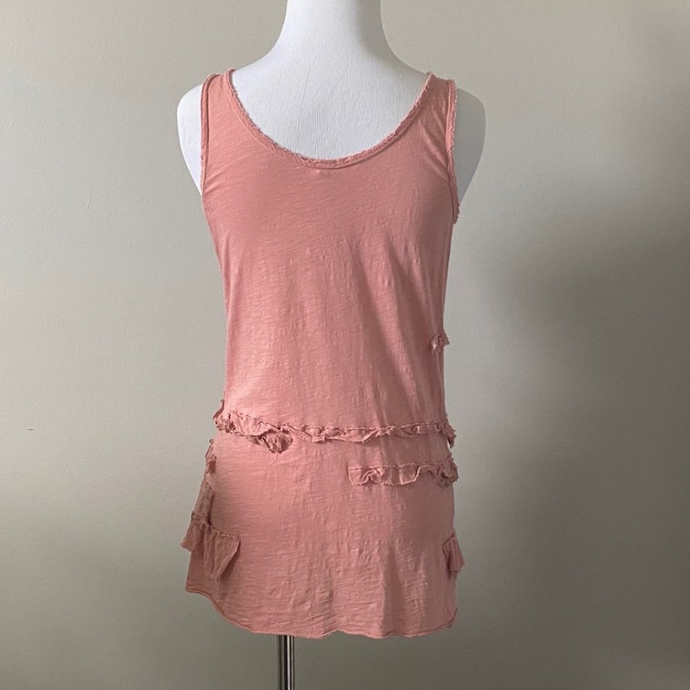 J Crew Ruffle Tank - Picture 2 of 3